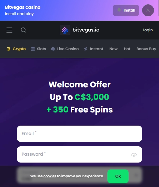 Bitvegas.io Casino